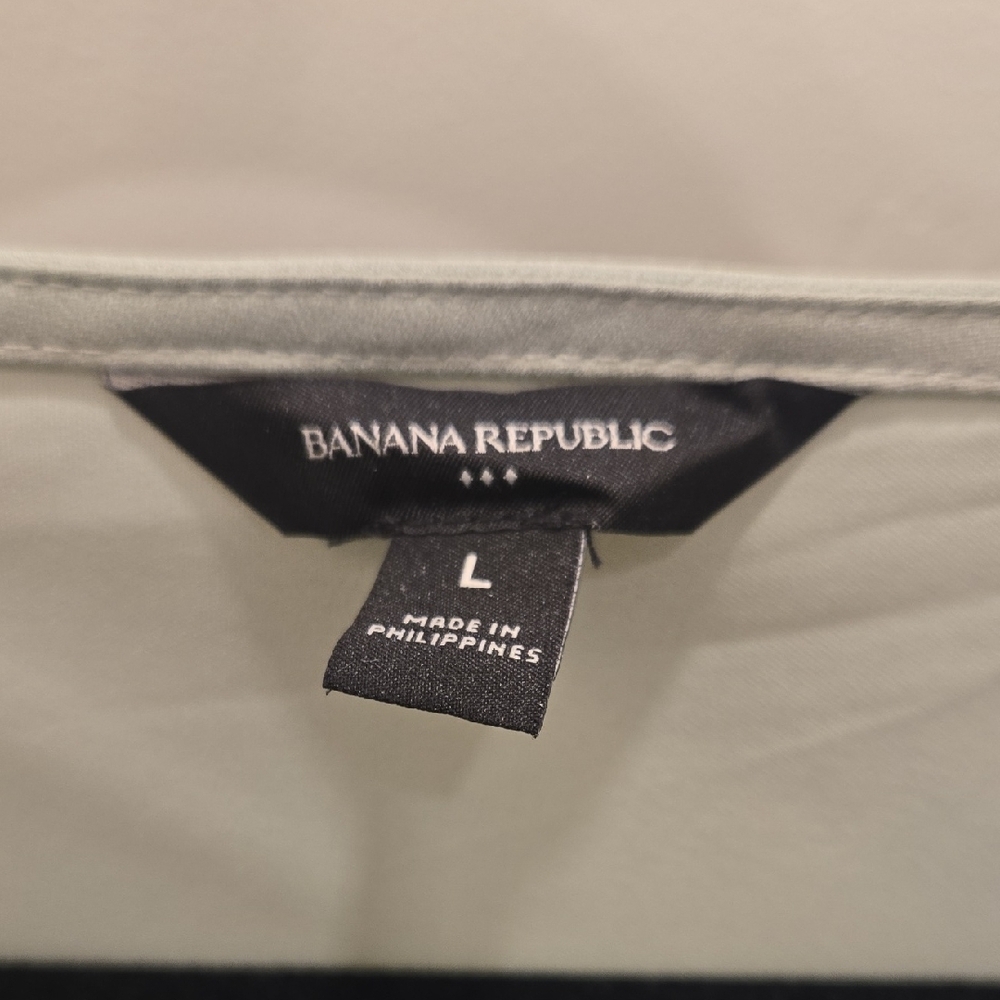 Banana Republic Women's sage green Cowl Neck Blouse - Picture 3 of 8